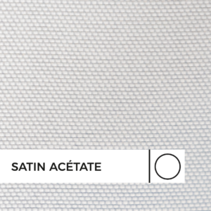 Zoom matière satin acétate