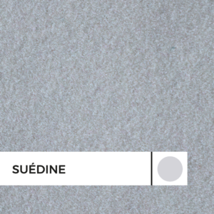 Zoom suédine grise souris