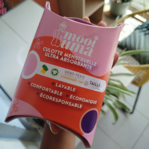 Packaging culotte menstruelle