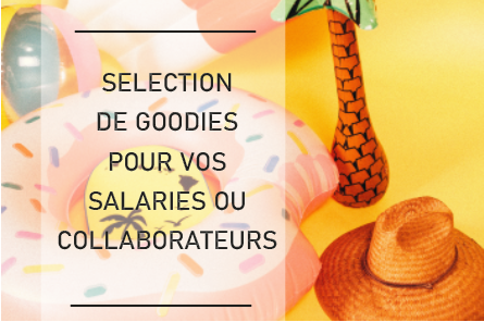 Bientôt l&rsquo;été : sélection de packaging et goodies pour vos salariés ou collaborateurs !