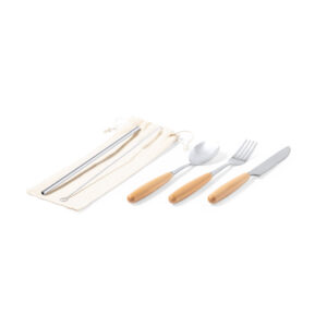 set couverts et pochon basuky