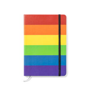 Bloc note arc en ciel