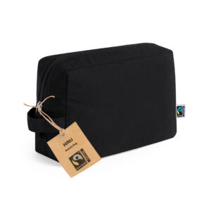 Trousse de toilette en toile recyclée Hinu