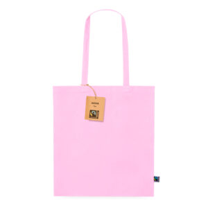 Totebag coton rose