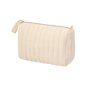 trousse en gaze de coton recyclé