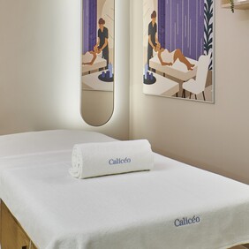 CALICEO : Des serviettes en 100% coton pour un centre de bien être