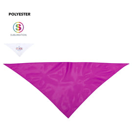 foulard en polyester personnalisable