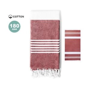 fouta rayée en coton