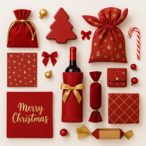 Sélection de packagings et emballages à personnaliser pour les fêtes