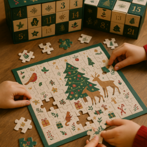 Puzzle calendrier de l'avent