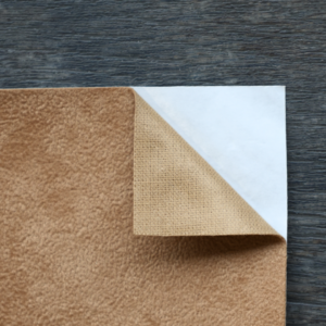 Suédine aspect daim brun beige adhésive