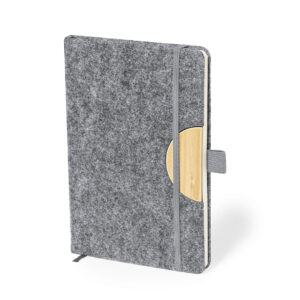 Carnet en feutrine recyclé