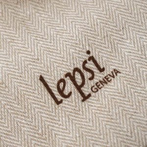 détail sérigraphie pochons lepsi