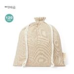 pochons en coton recyclé personnalisables