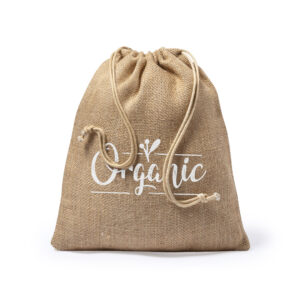 pochon en jute