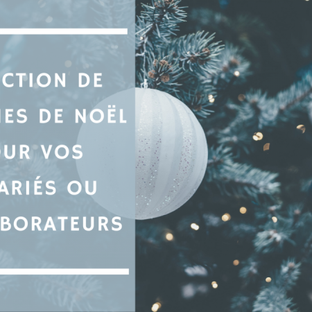 Noël approche à grands pas : sélection de goodies de Noël pour vos salariés ou collaborateurs !