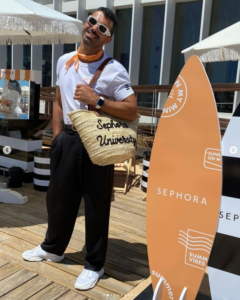 Sac sur mesure en osier pour Sephora