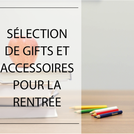 Déjà la rentrée : Sélection de packagings et goodies pour vos salariés ou collaborateurs !